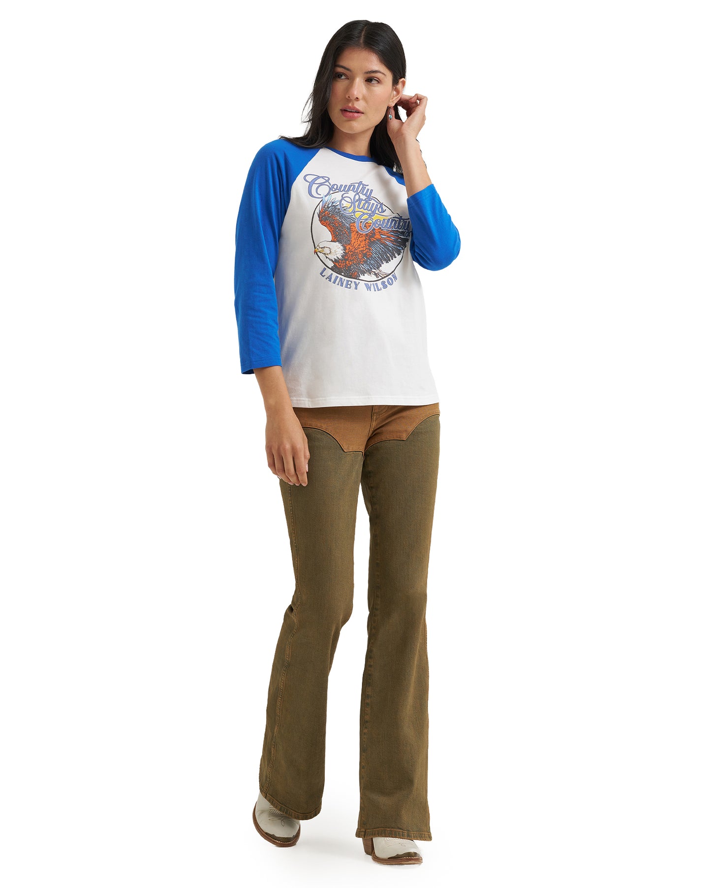Women's Wrangler X Lainey Wilson Baseball Tee - 112382834