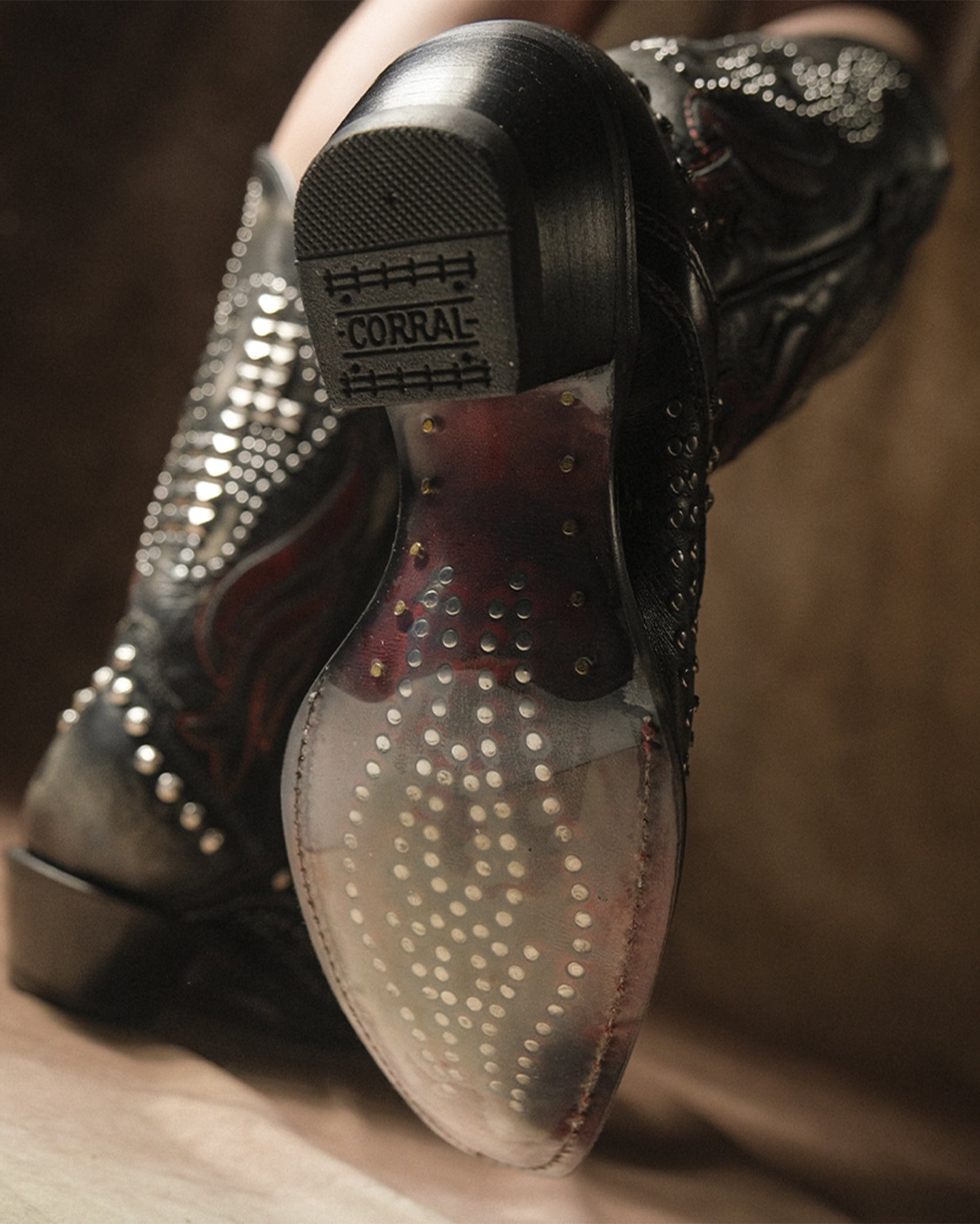 Women's Bull Skull Western Boots