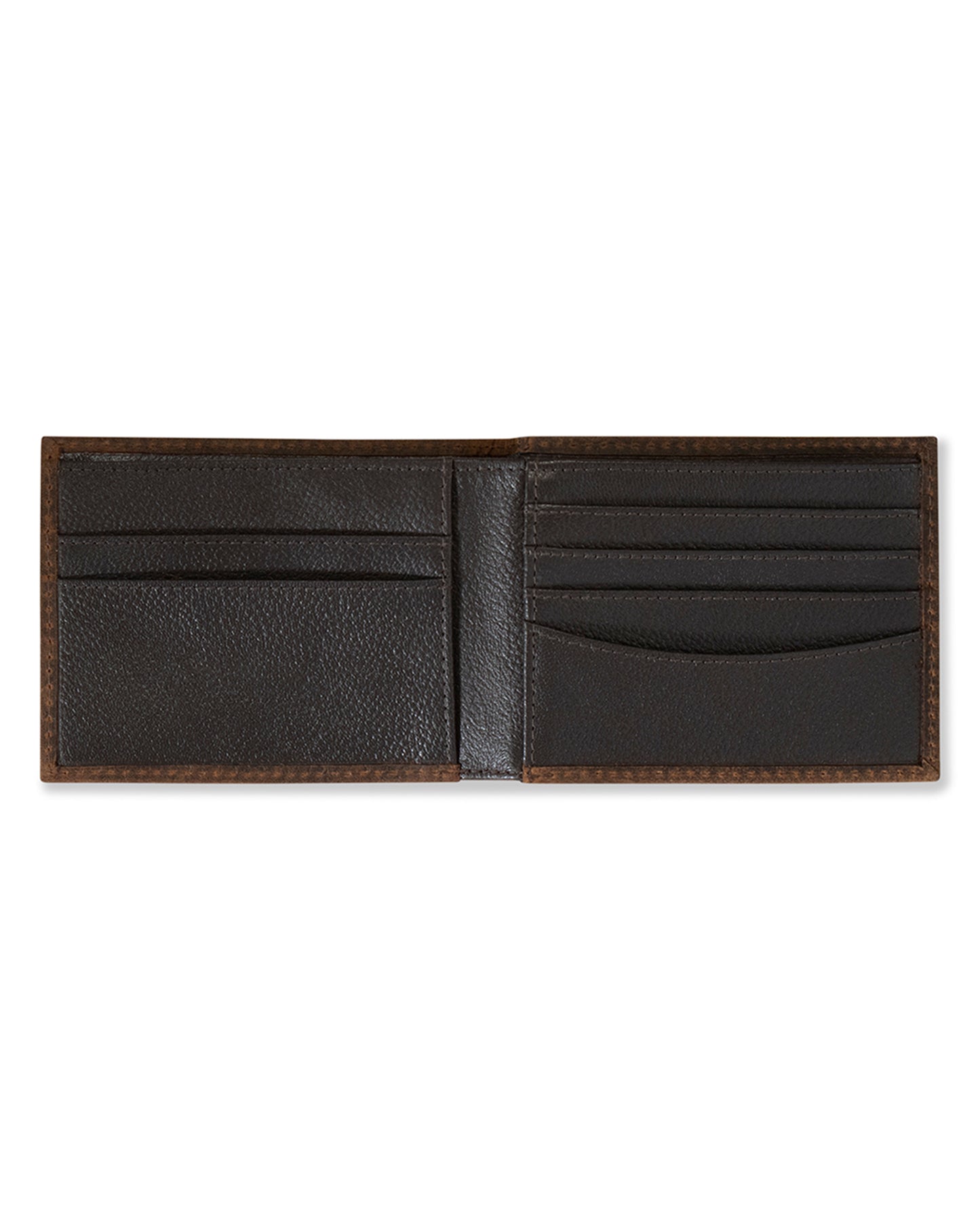 Bifold Bull Hide Leather Wallet