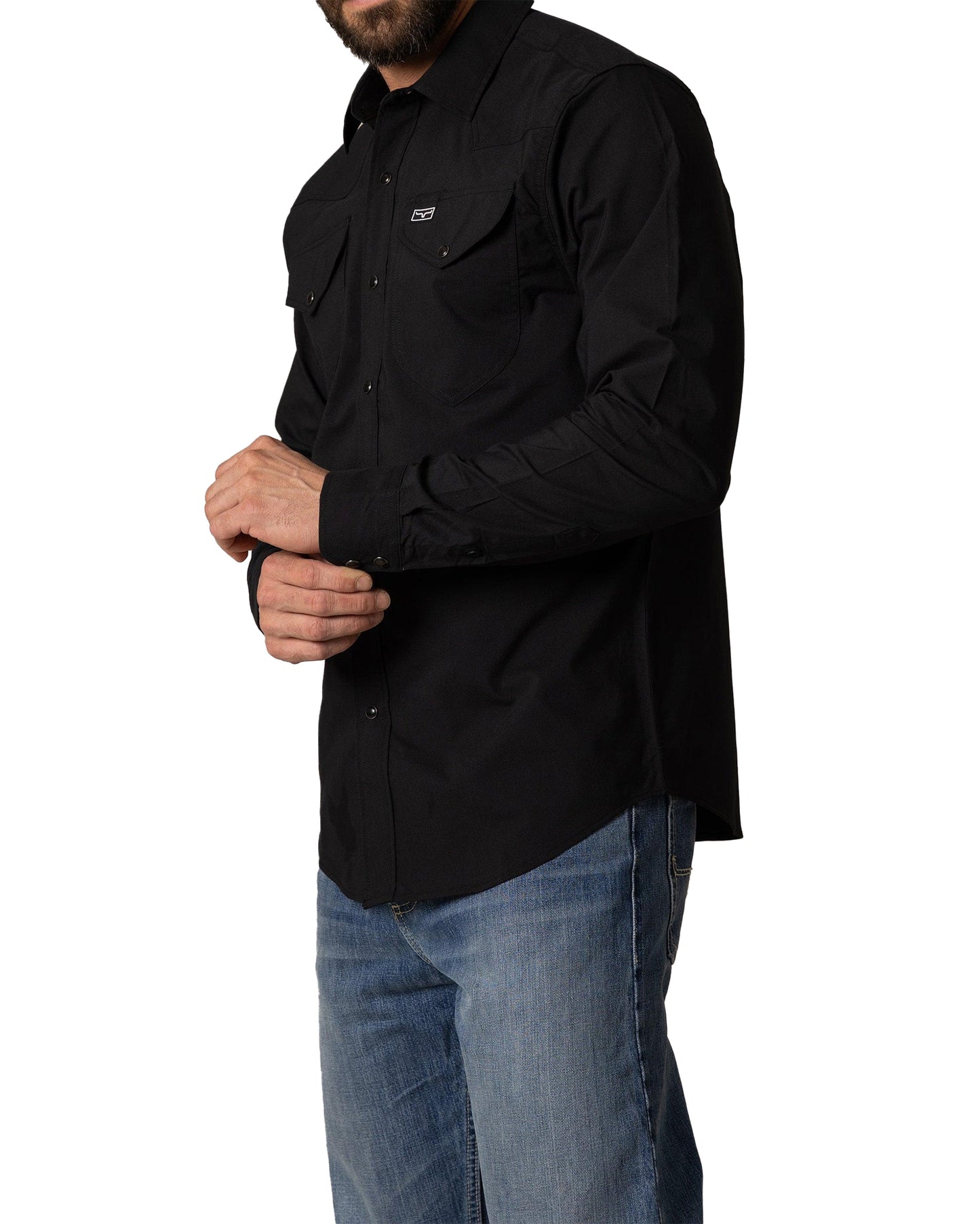 Men's Blackout Dress Shirt
