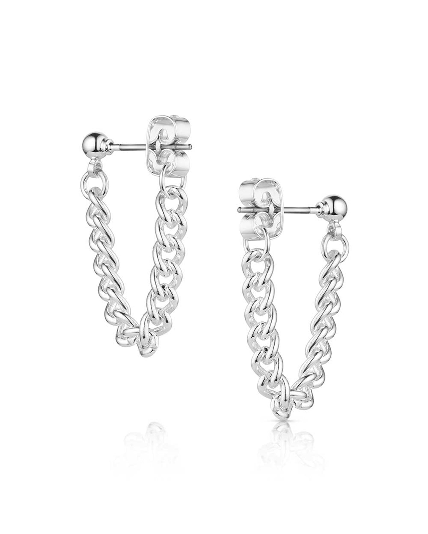 Bridle Chain Earrings - Er6443