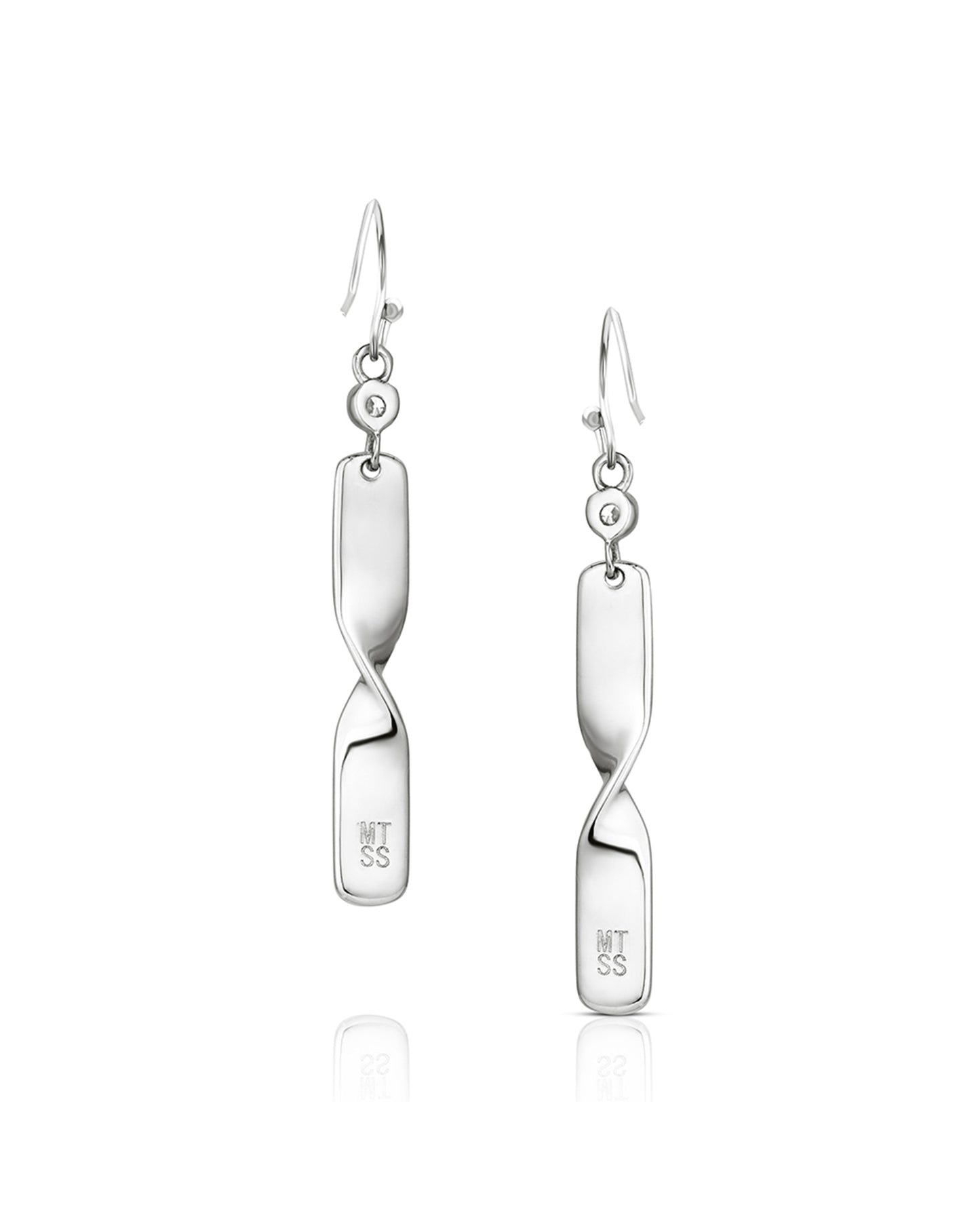 Flatland Twister Dangle Earrings - Er6462