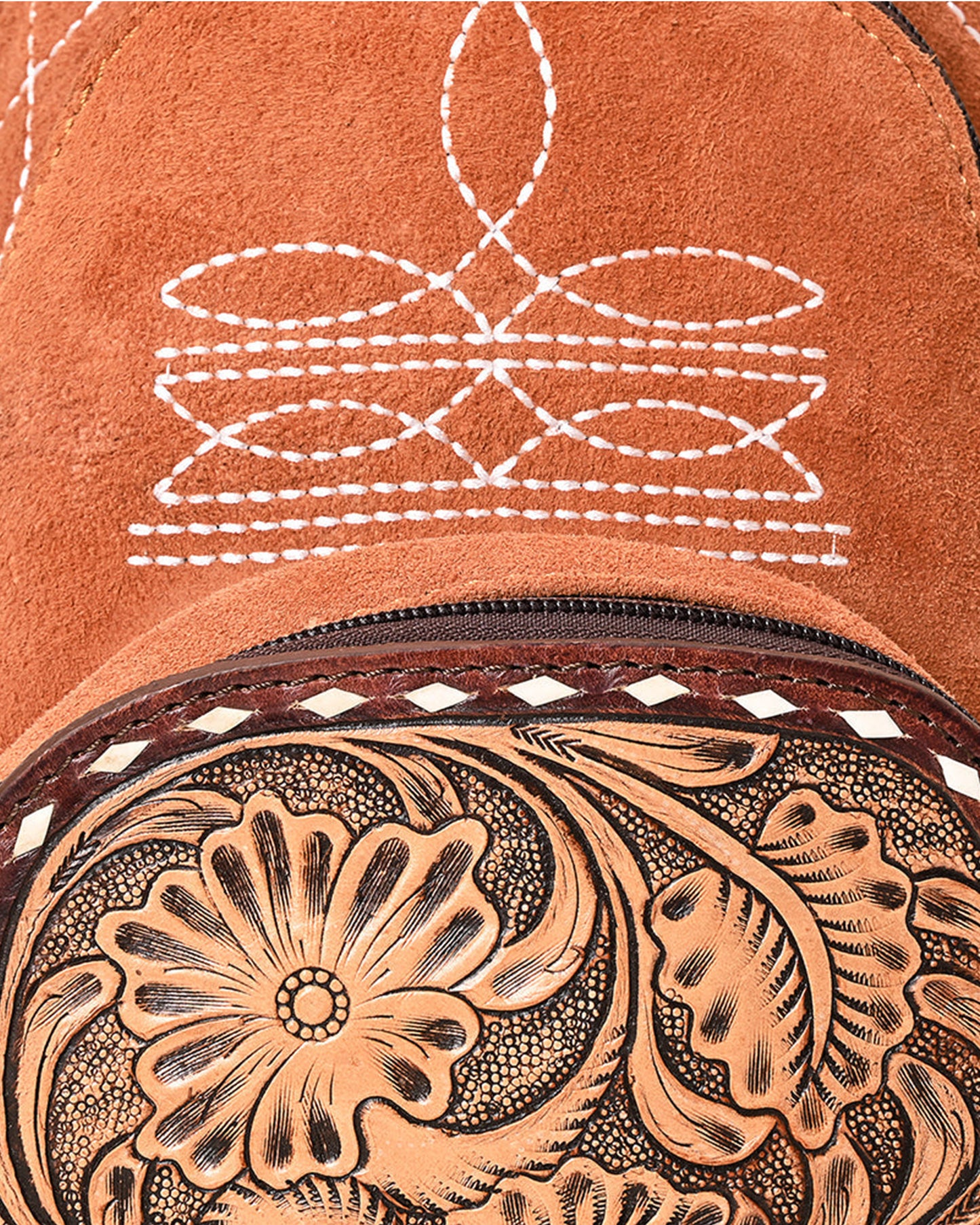 Sling Genuine Western Suede Leather Bag