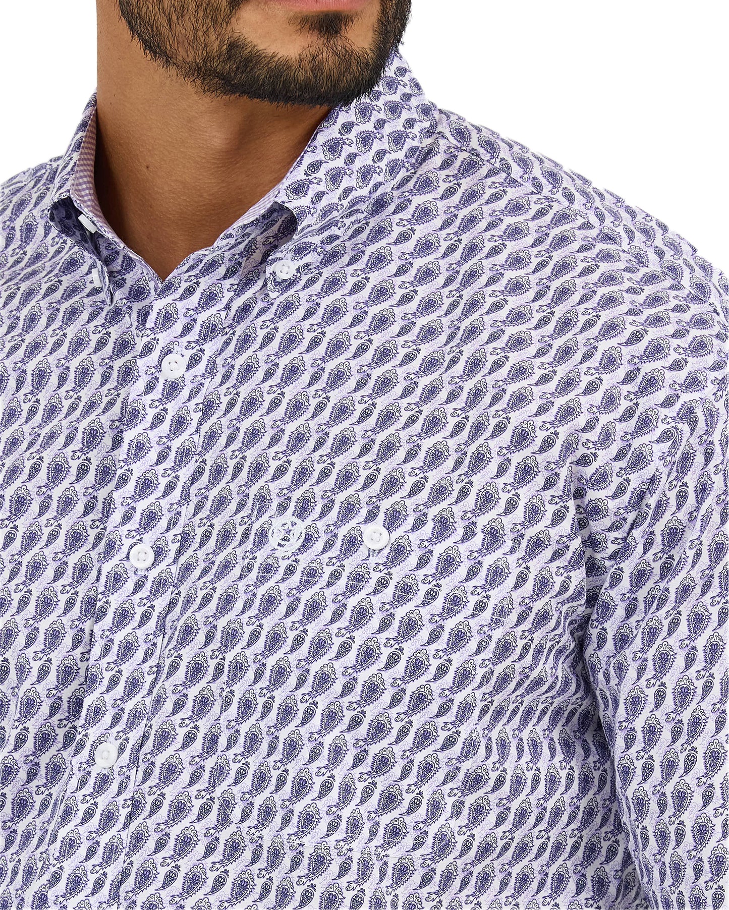 Men's George Strait Print Western Shirt