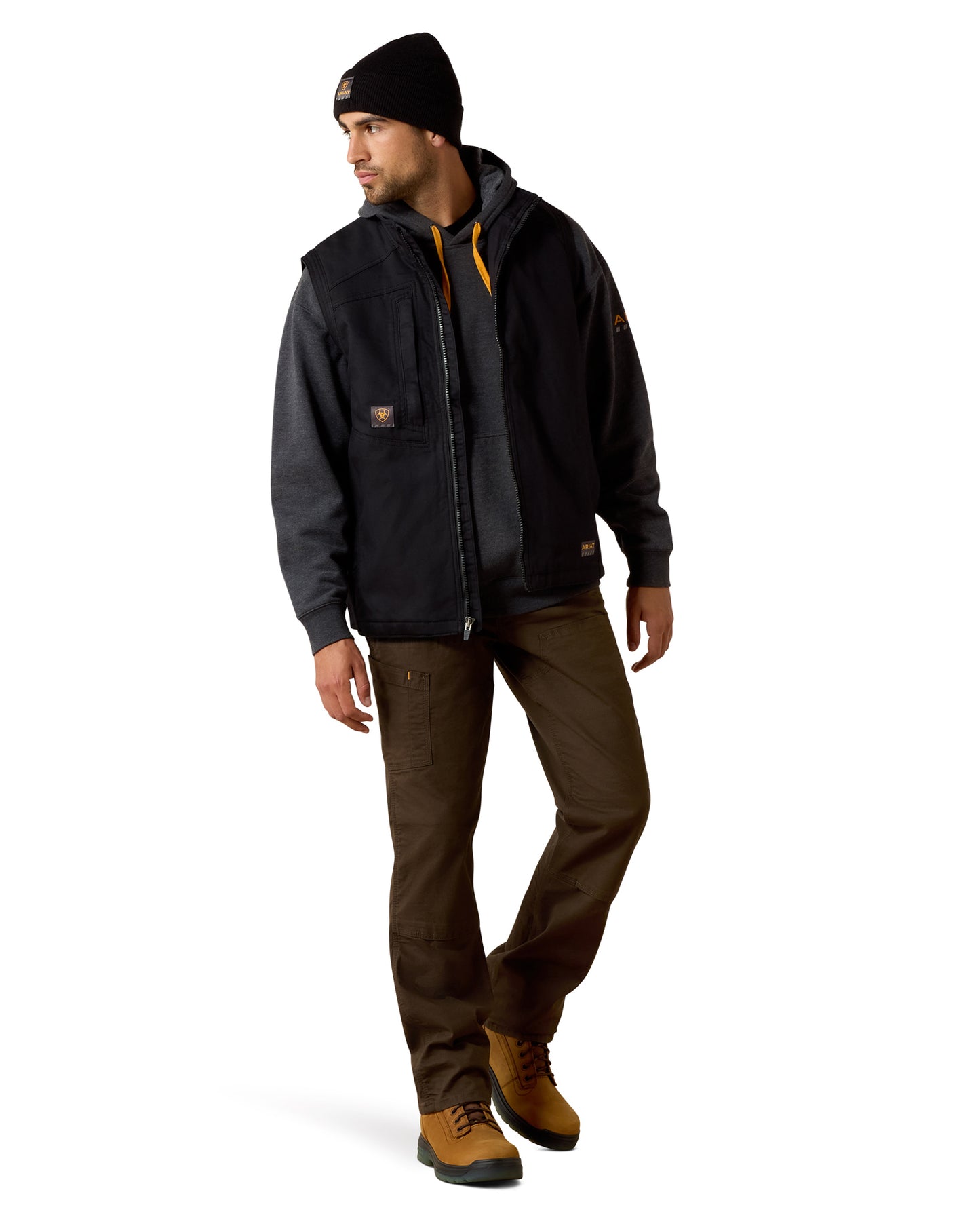 Men's Rebar Washed Duracanvas Insulated Vest