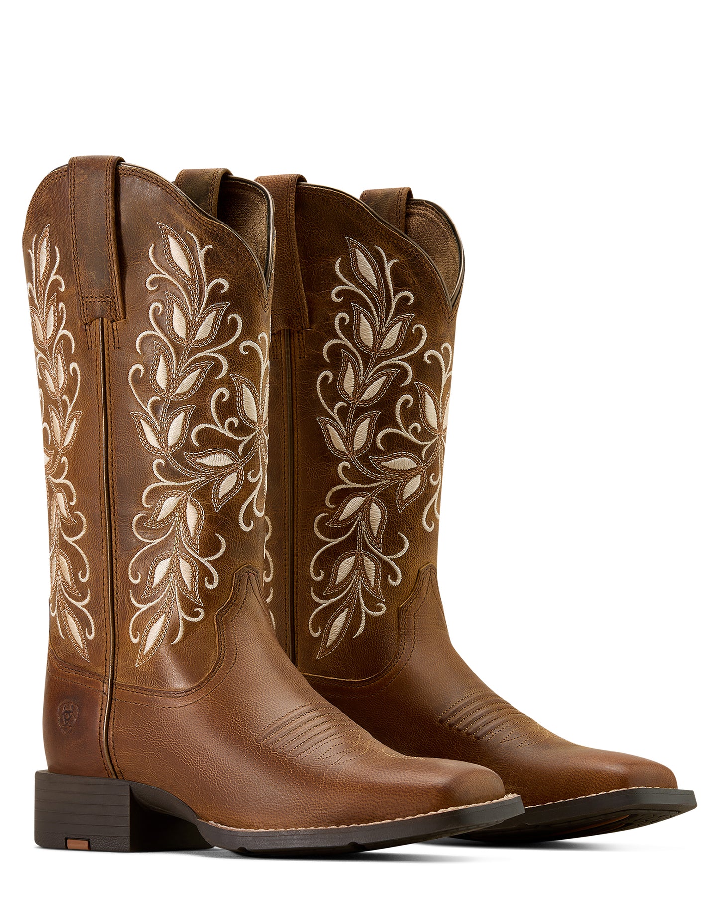 Women's Round Up Holly Wide Square Toe Western Boot - 10074320