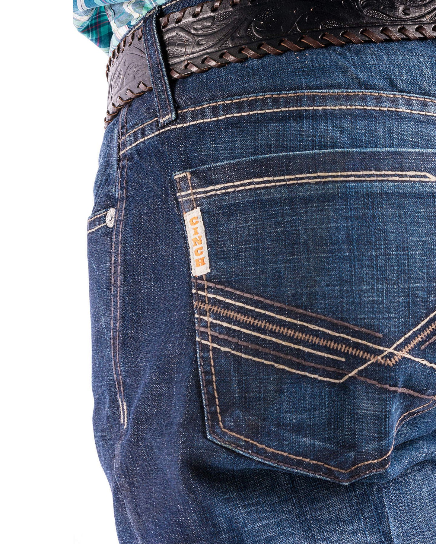 Men's Ian Mid Rise Slim Fit Boot Cut Denim Jeans - Mb65436001