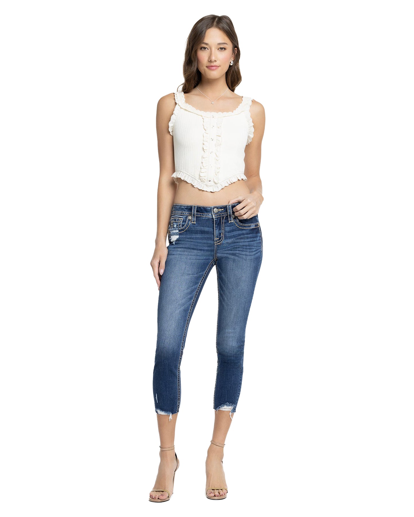 Women's Noa Jane Cropped Skinny Jeans