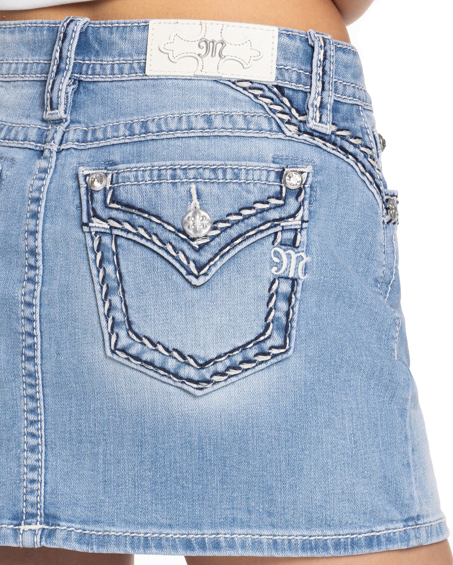 Women's Mid-Rise Denim Skirt - M5014N419