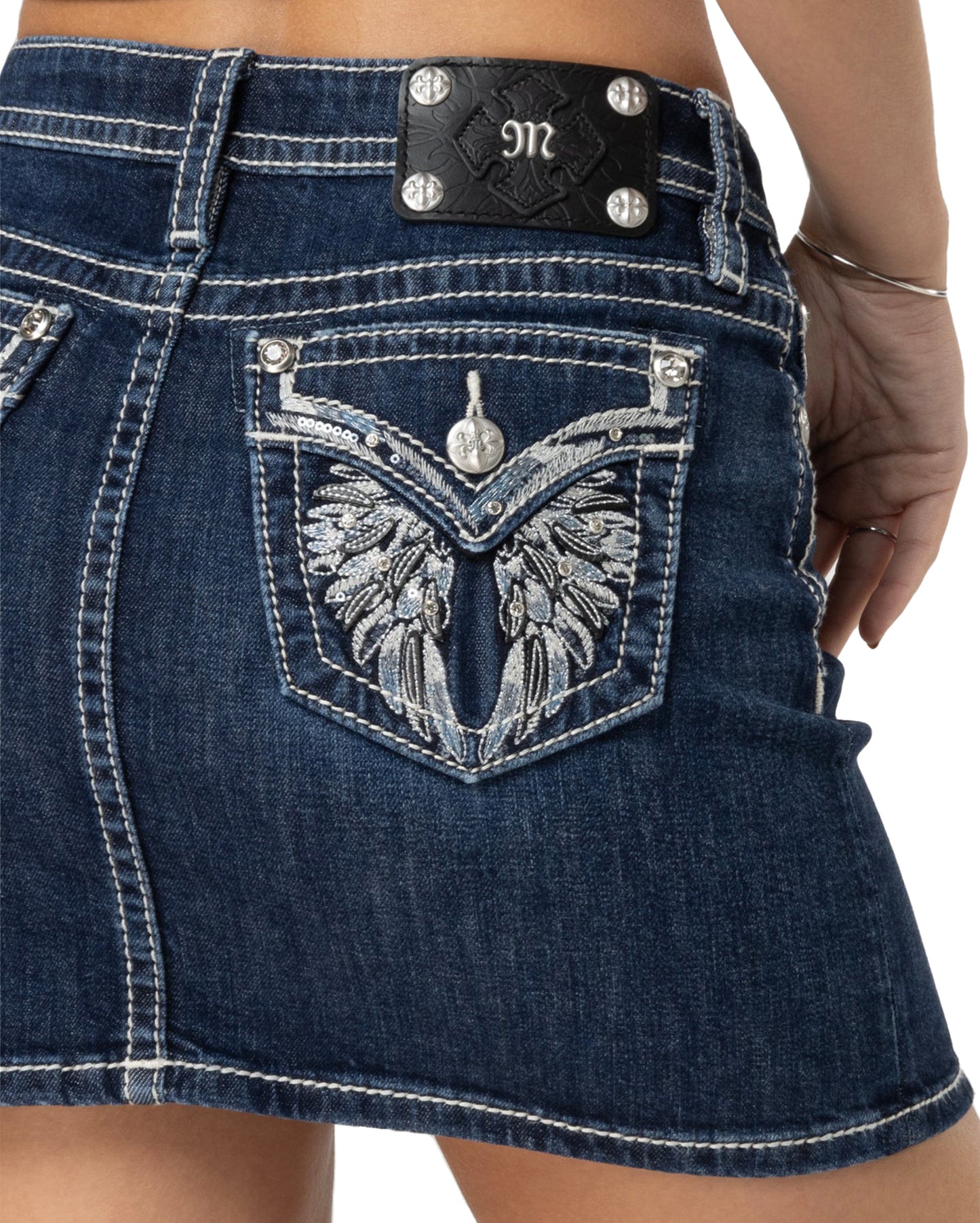 Women's Mid-Rise Mini Skirt