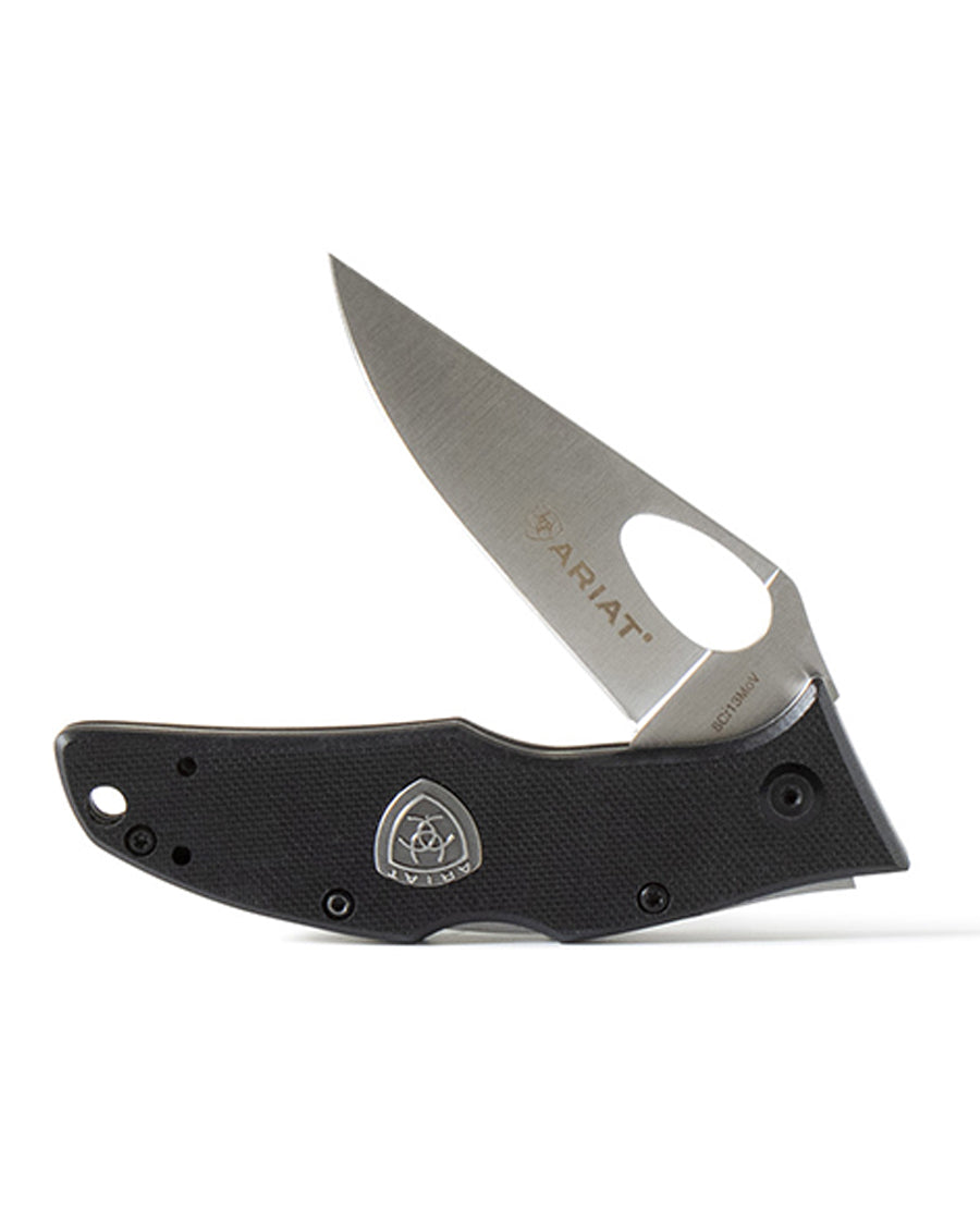 3" Smooth Blade Knife by Ariat Accessories from Skip’s Western Outfitters | MFW-A710012701-M-MEDIUM-BLACK