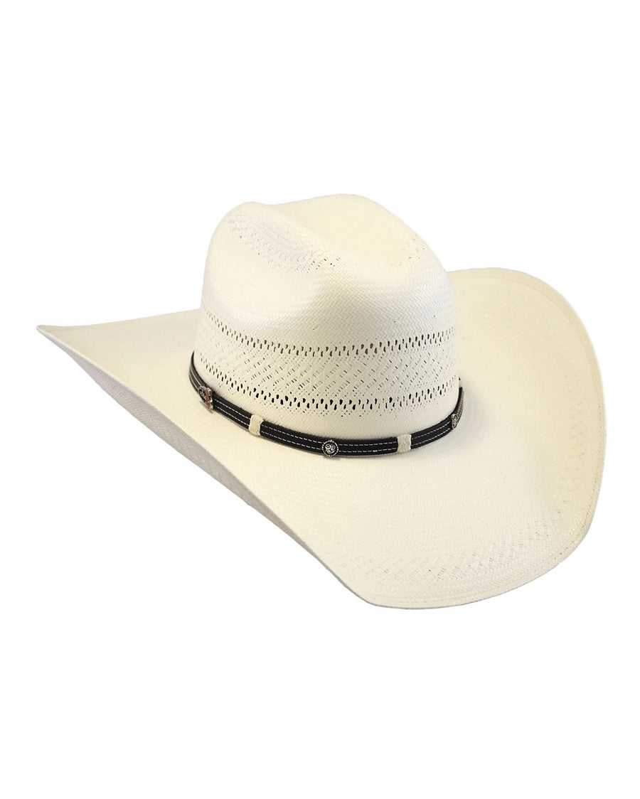 Justin 50X Renner Straw Hat by Milano Hats from Skip’s Western Outfitters | MHC-JS5530RNNR44IN-7-Ivnat