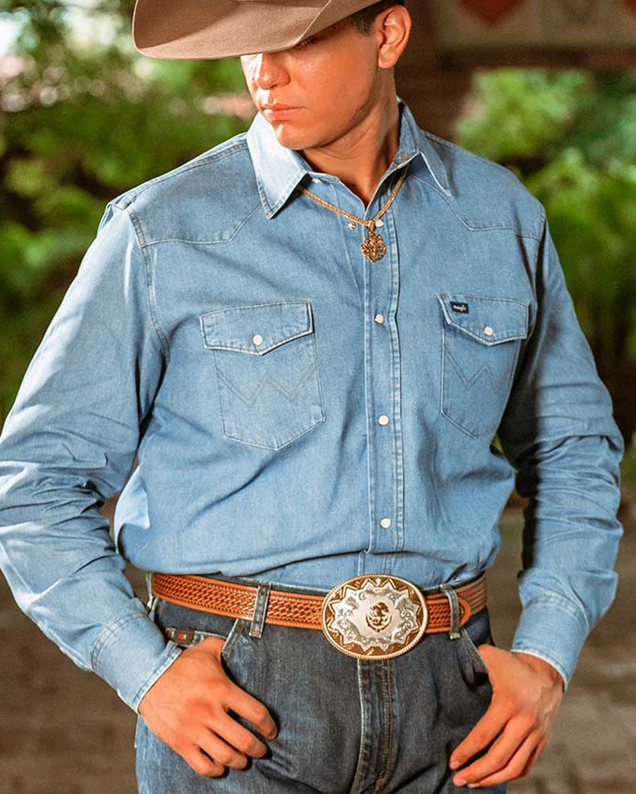 Southwest Sun Large Two Tone Belt Buckle