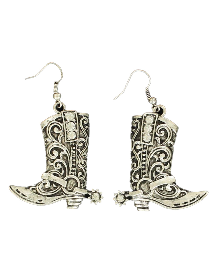 Women's Boot Earrings by Blazin Roxx from Skip’s Western Outfitters | MFW-30360-O/S