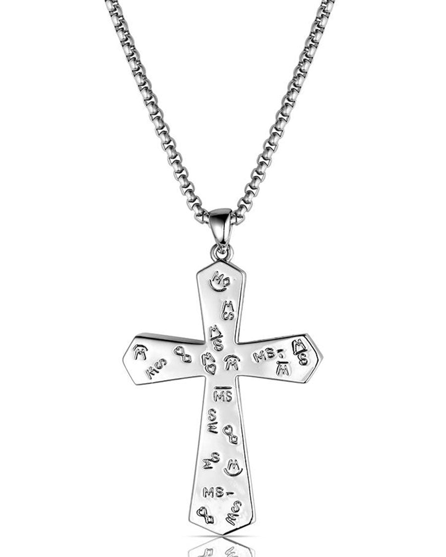 Still Waters Turquoise Cross Necklace - Nc6517