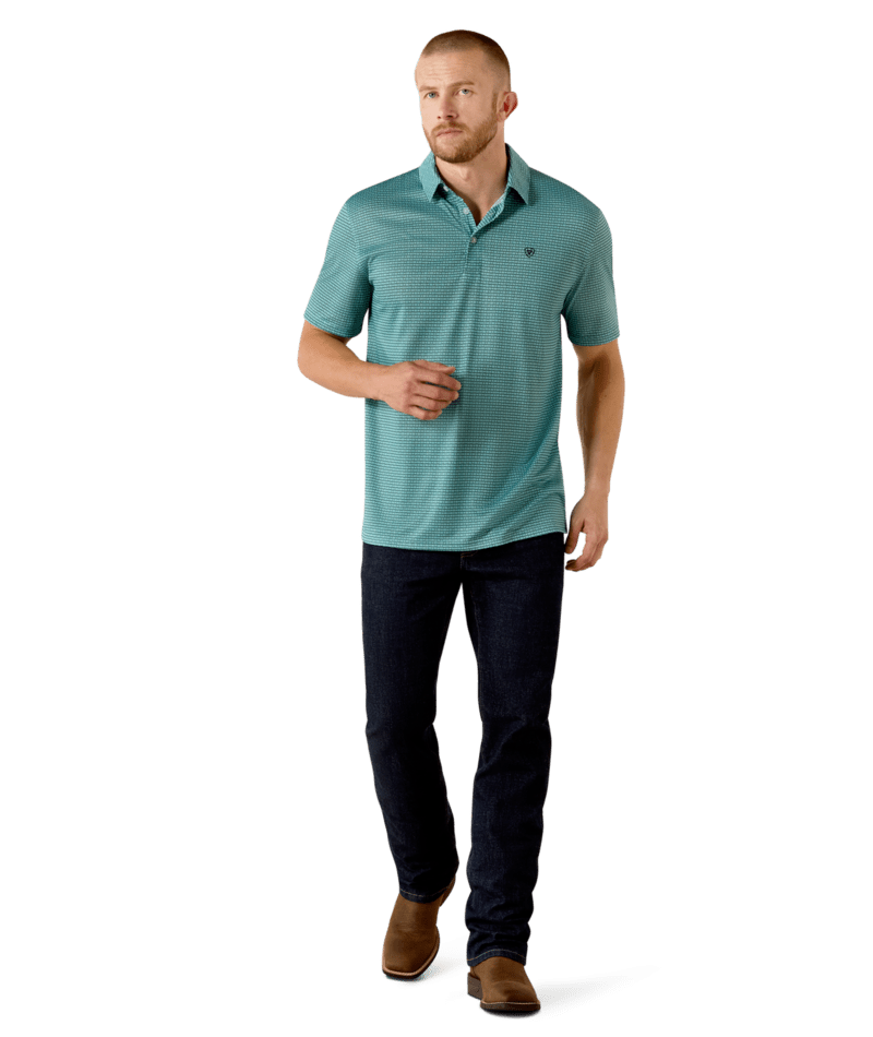 Men's All Over Print Polo - 10071492