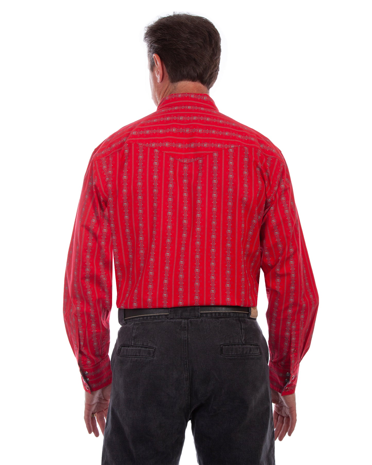 Men's Skull Stripe Shirt