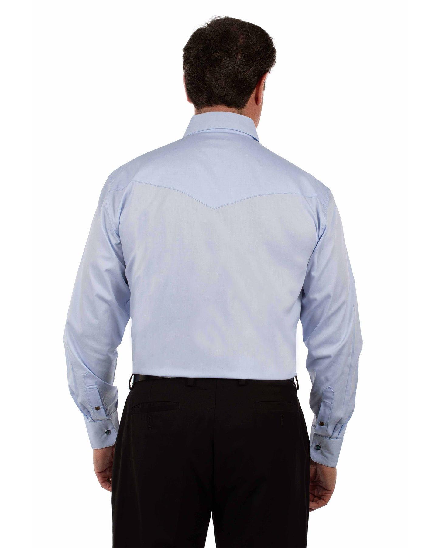 Men's Chambray Dress Western Shirt