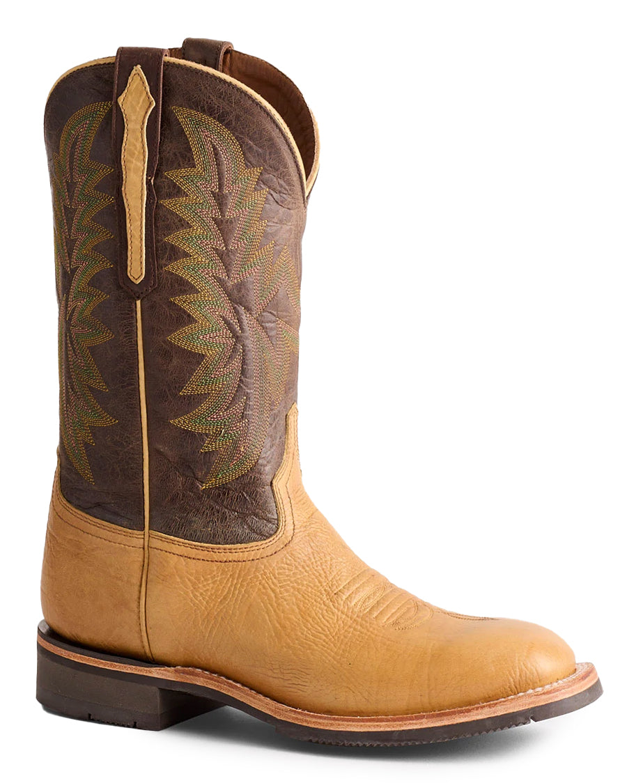 Men’s Lucchese Square Toe Workboots Size 10 1/2EE M4091 LUCCHESE M4091 RUDY TAN BOOT, FINAL SALE - FRINGE WESTERN WEAR main image 2