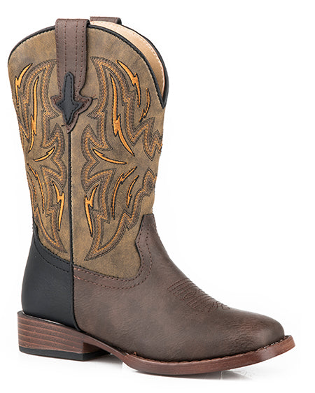 Kids' Dalton Western Boots by Roper from Skip’s Western Outfitters | KAR-09-018-1900-2756-BR-090-M