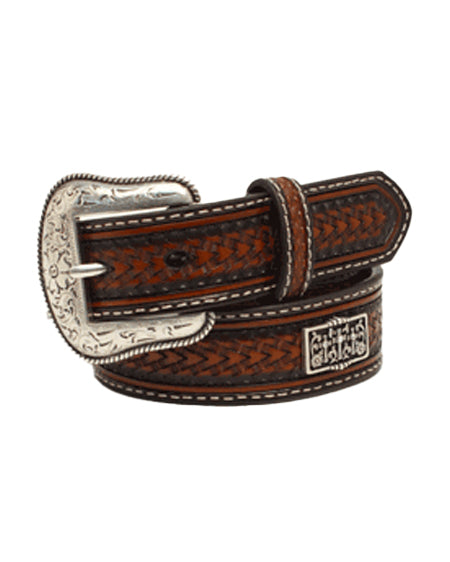 Boys' Embossed Western Belt by Nocona from Skip’s Western Outfitters | MFW-N4440602-20
