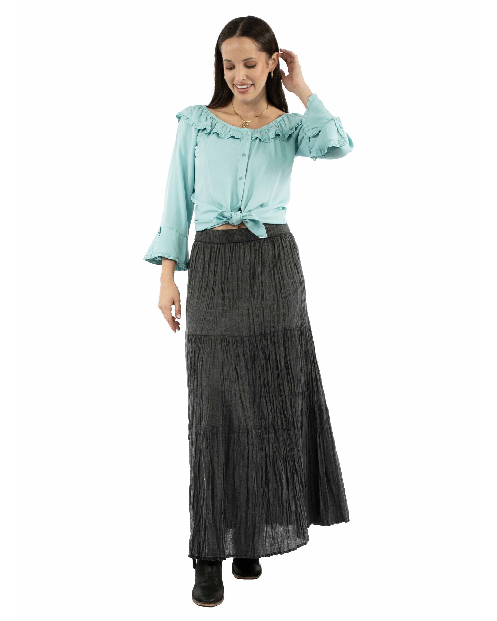 Tier Broomstick Skirt – Skip's Western Outfitters