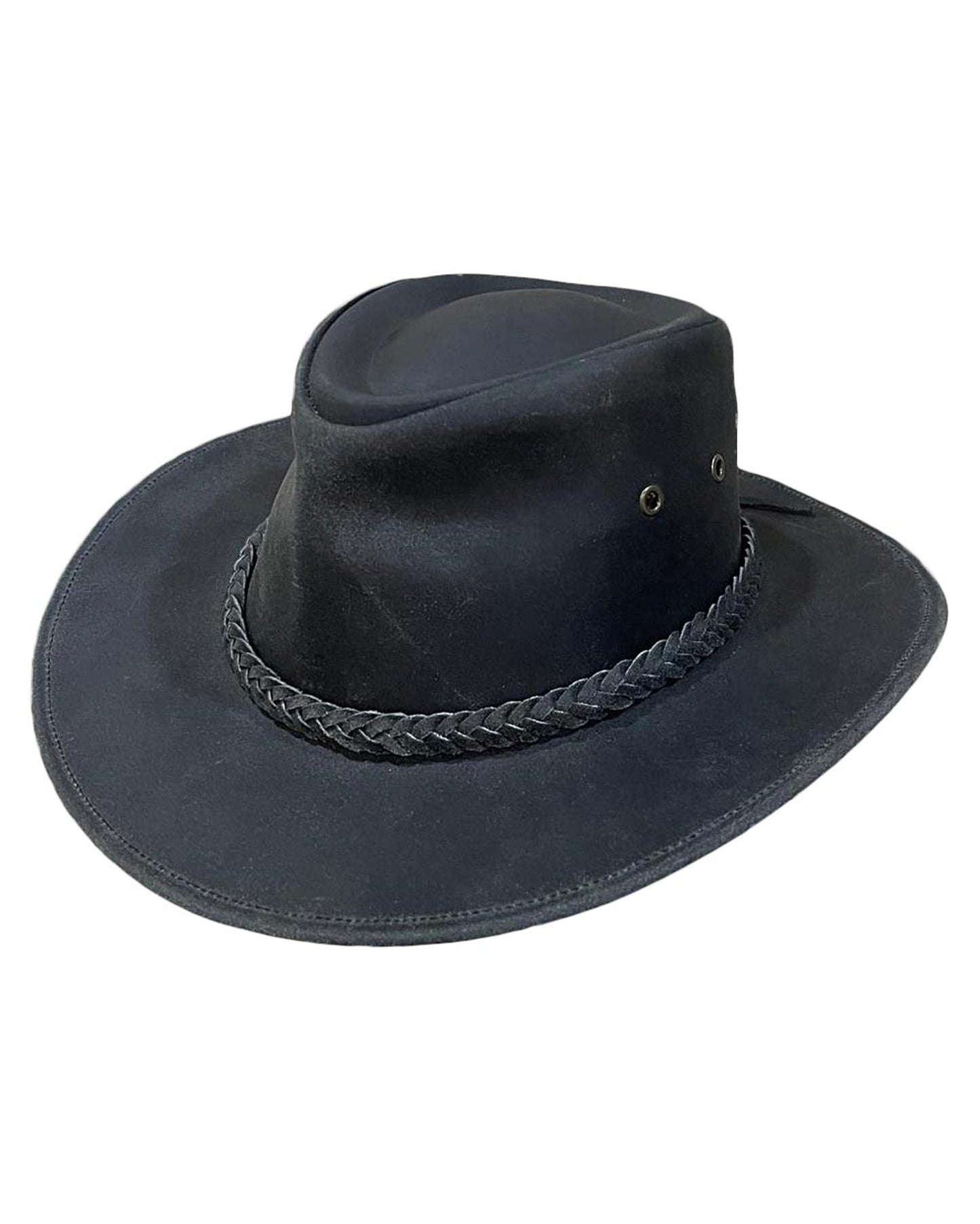 Outback Western Hat by LTC Hats from Skip’s Western Outfitters | LTC-RL30-A-M-DISTRESSED-BLACK