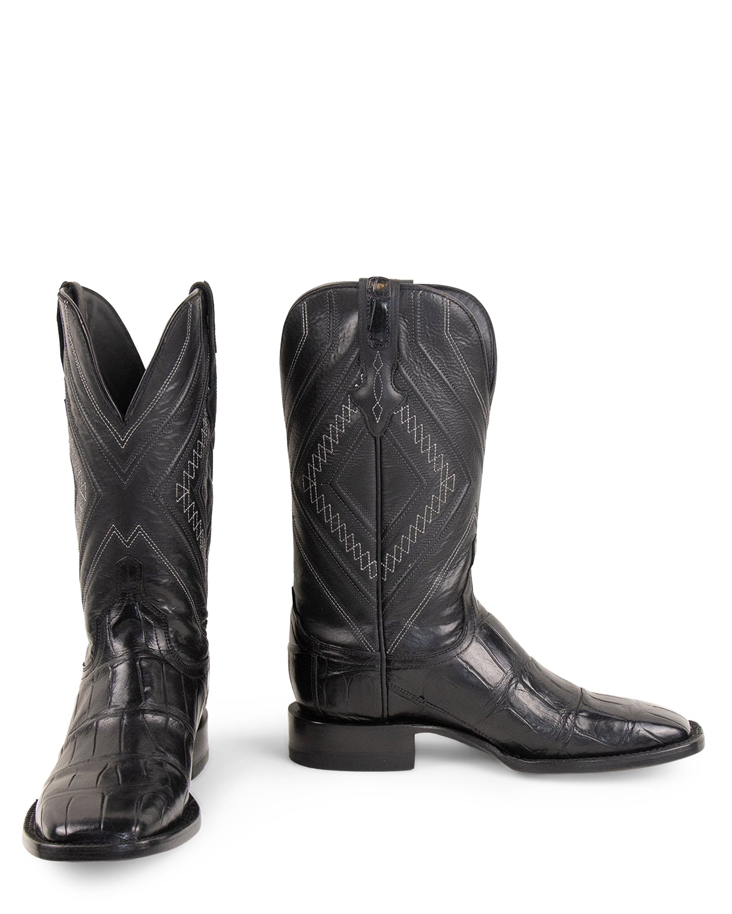 Men's Giant Alligator Western Boots