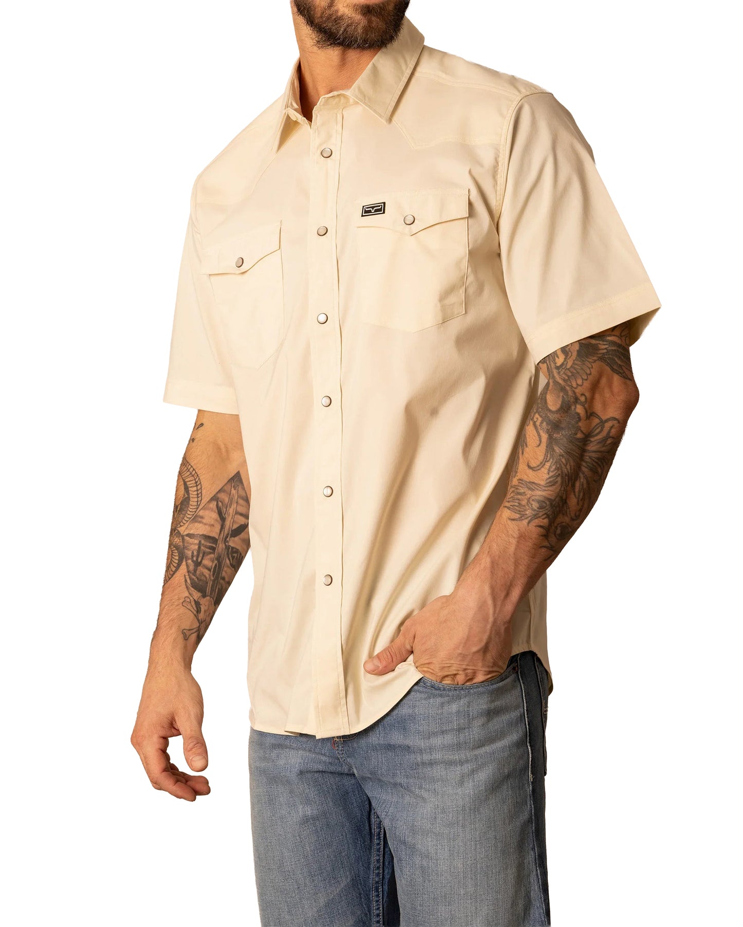 Men's Rio Dress Short Sleeve Shirt - Mds0000031-Be006