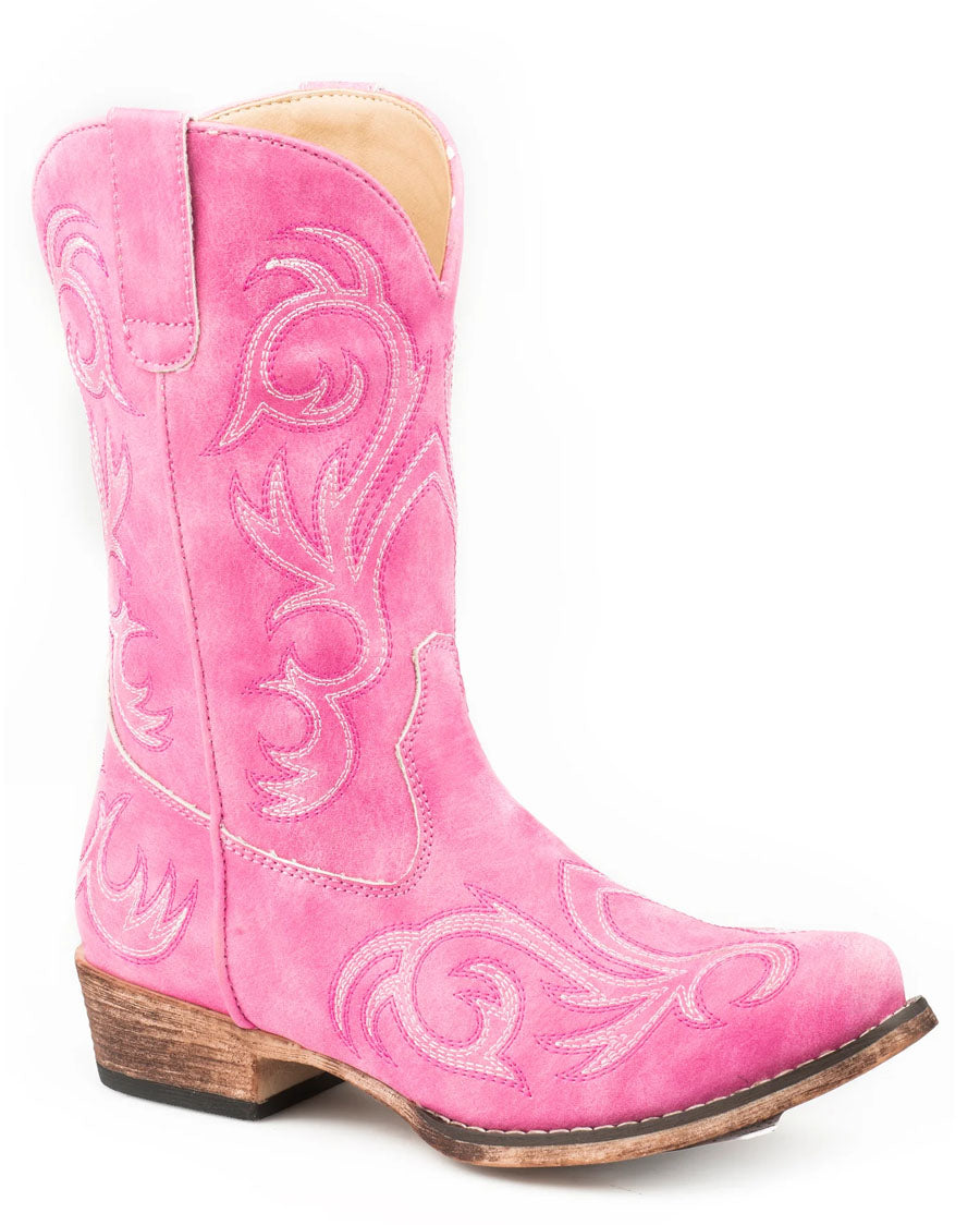 Little Girls' Riley Western Boots by Roper from Skip’s Western Outfitters | KAR-09-018-1566-2422-pi-090-M