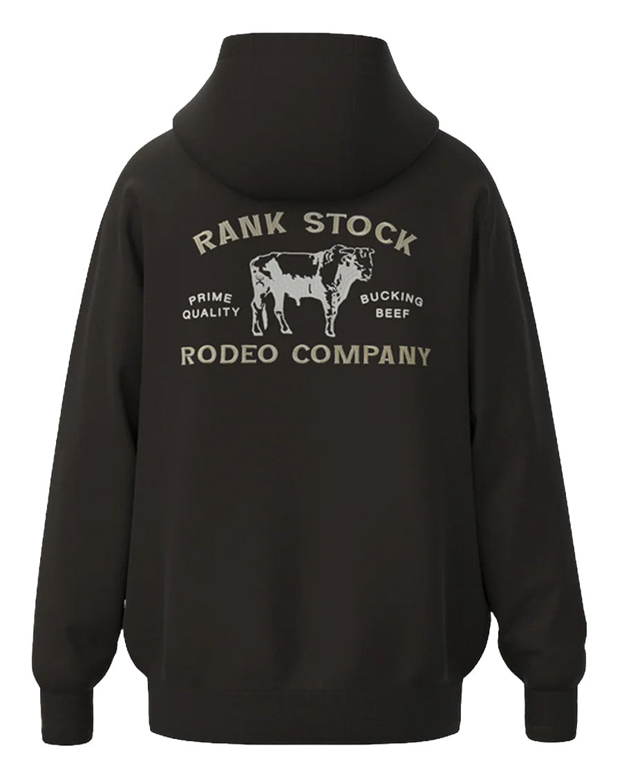 Men's Charbray Rank Stock Long Sleeve Hoodie - Rh2602Dkbr
