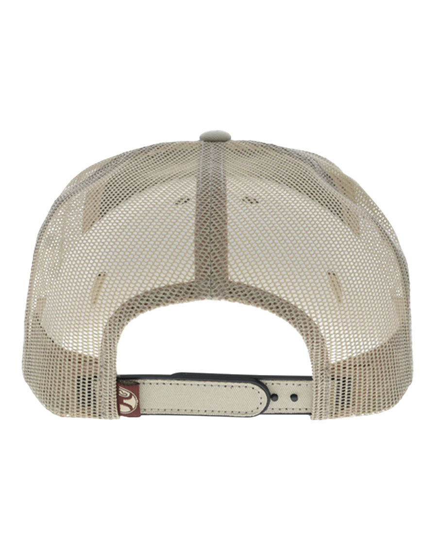 Buckin' Hard 5-Panel Trucker Snapback Hat - Osfa - 2692T-Tn