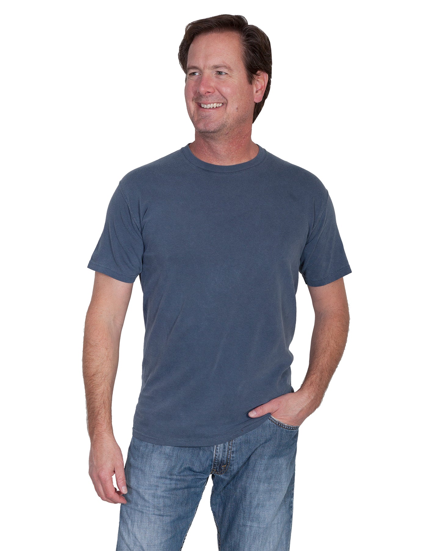Men's Classic T-Shirt by Scully from Skip’s Western Outfitters | SCU-TR-057-INK-M-INK