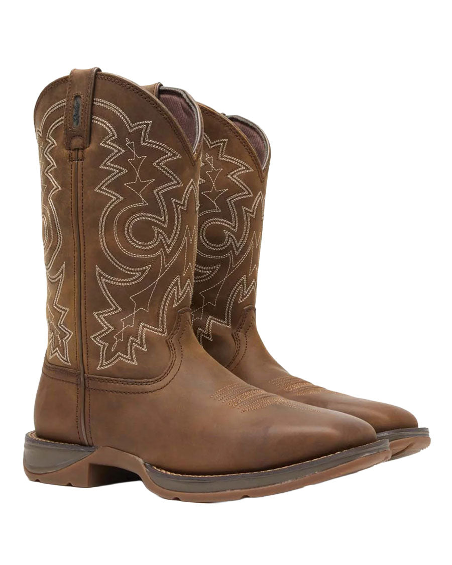 Men's Rebel Steel-Toe Pull On Western Work Boots - DB4343