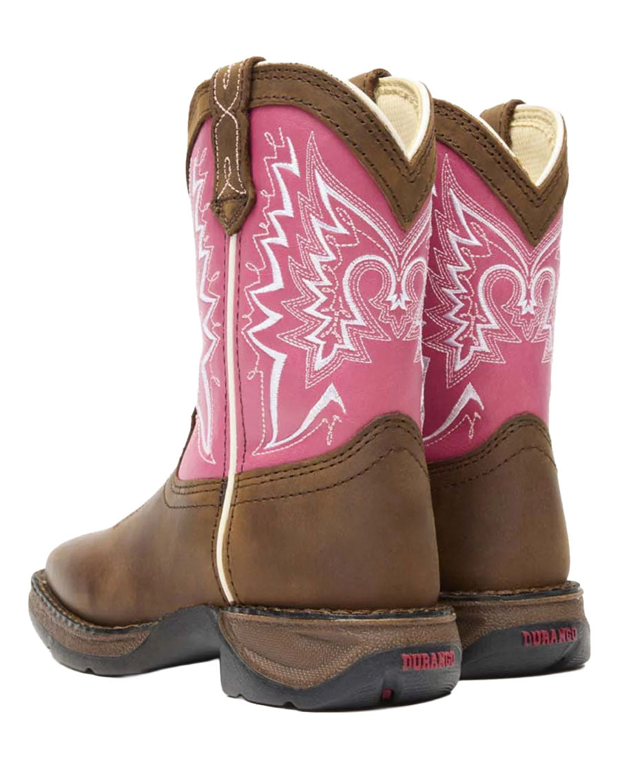 Girls' Let Love Fly Western Boots - Pink