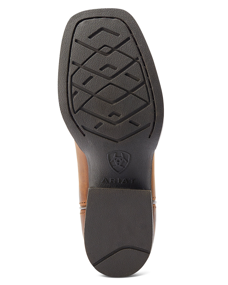 Youth Quickdraw Venttek Wide Square Toe Western Boots - 10044485