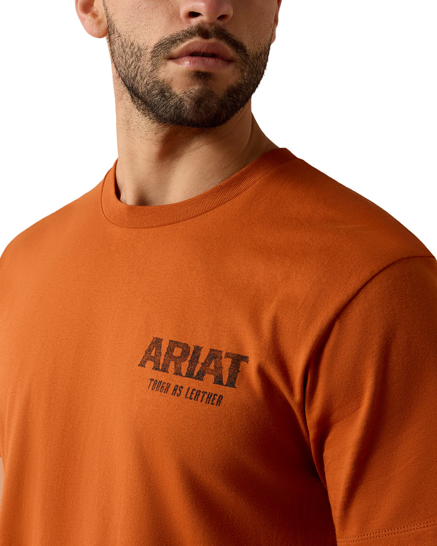 Men's Ariat Tough As Leather T-Shirt - 10079530