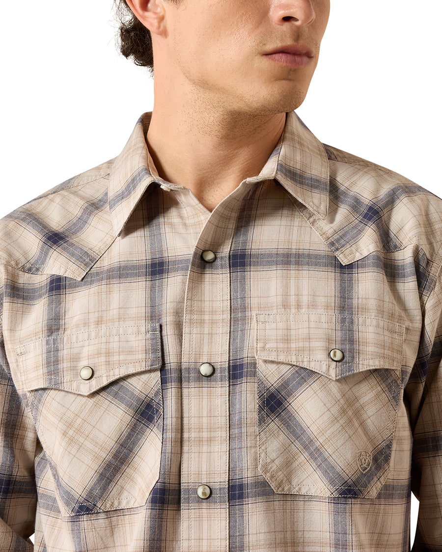 Men's Retro Hudde Fitted Snap Shirt - 10079300