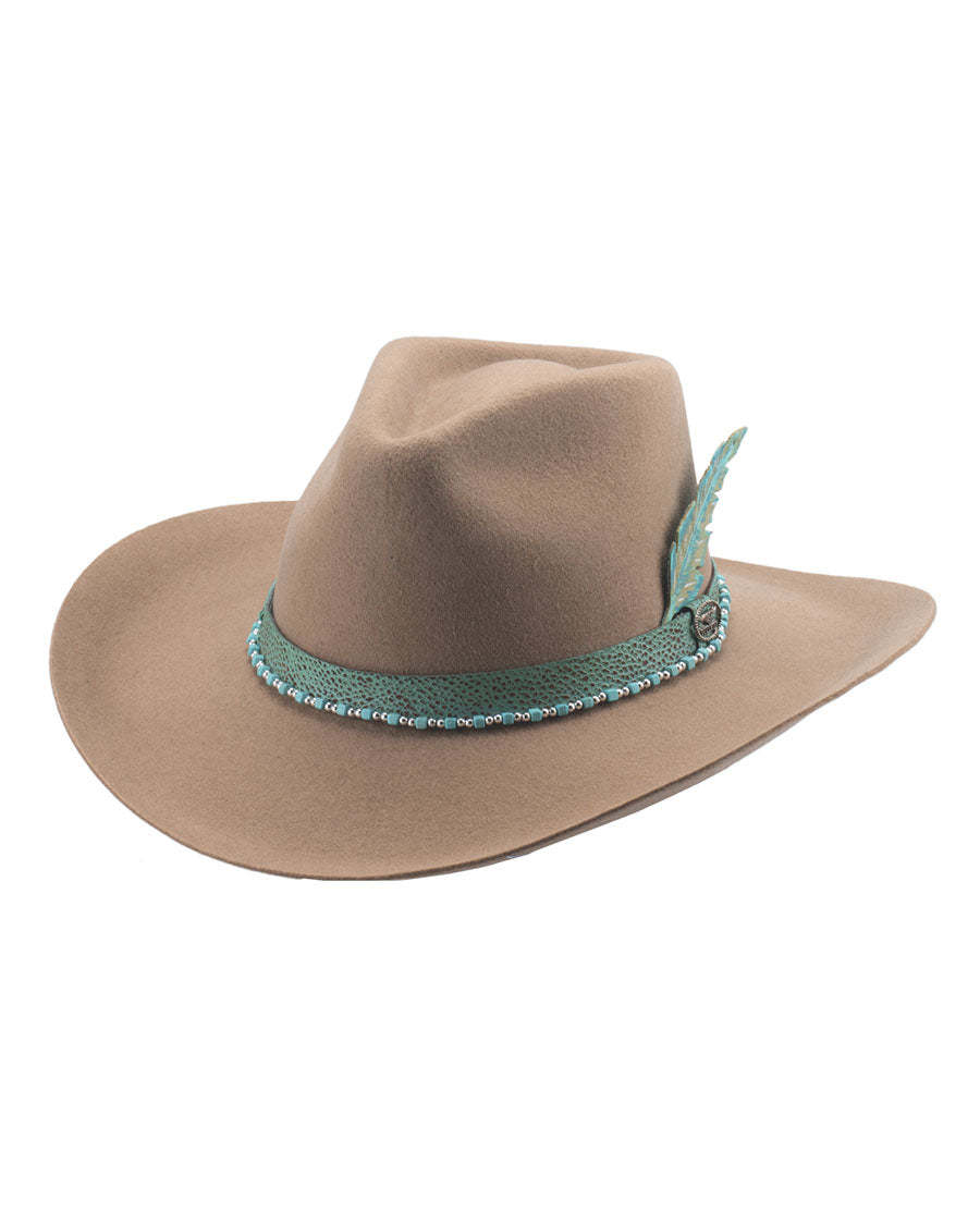 Turning Point Premium Wool Western Hat - 869-Khk
