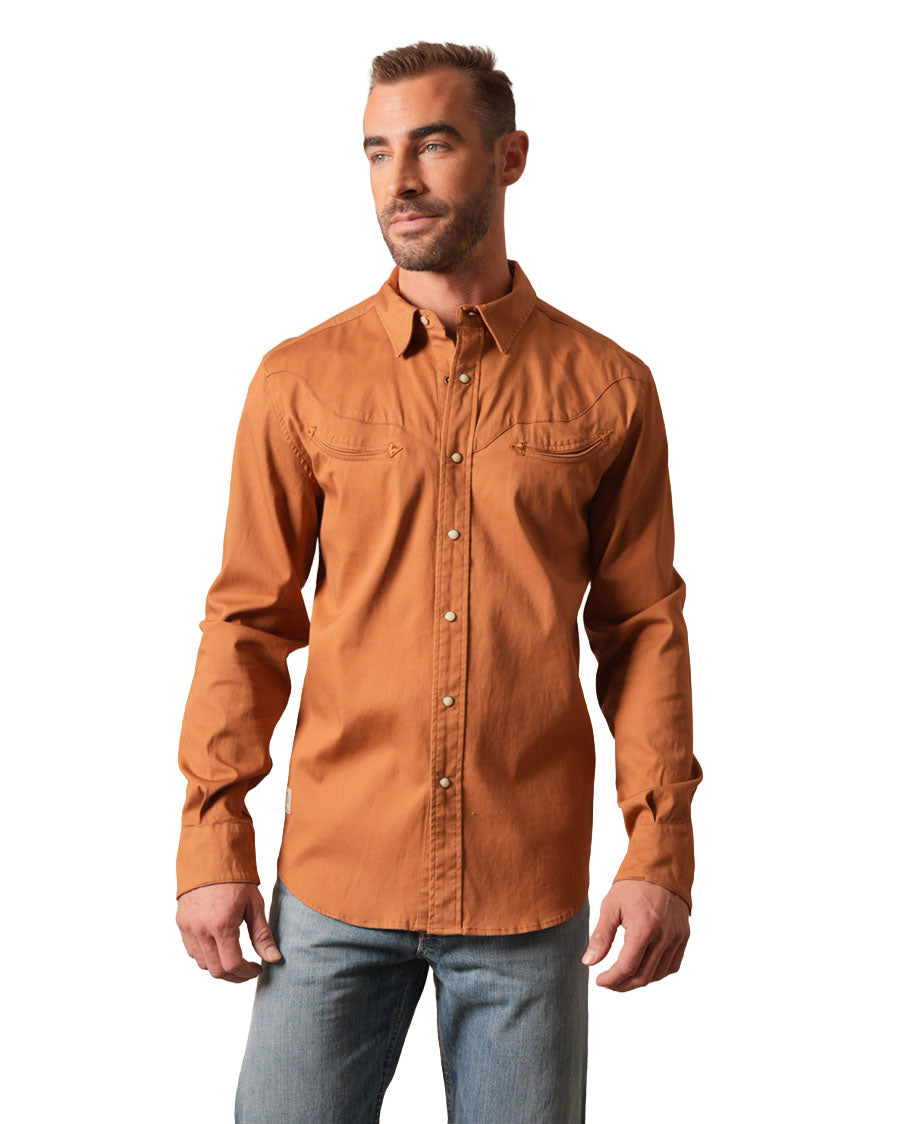 Men's Baffert Long Sleeve Western Shirt - Mds0000046-Bn002