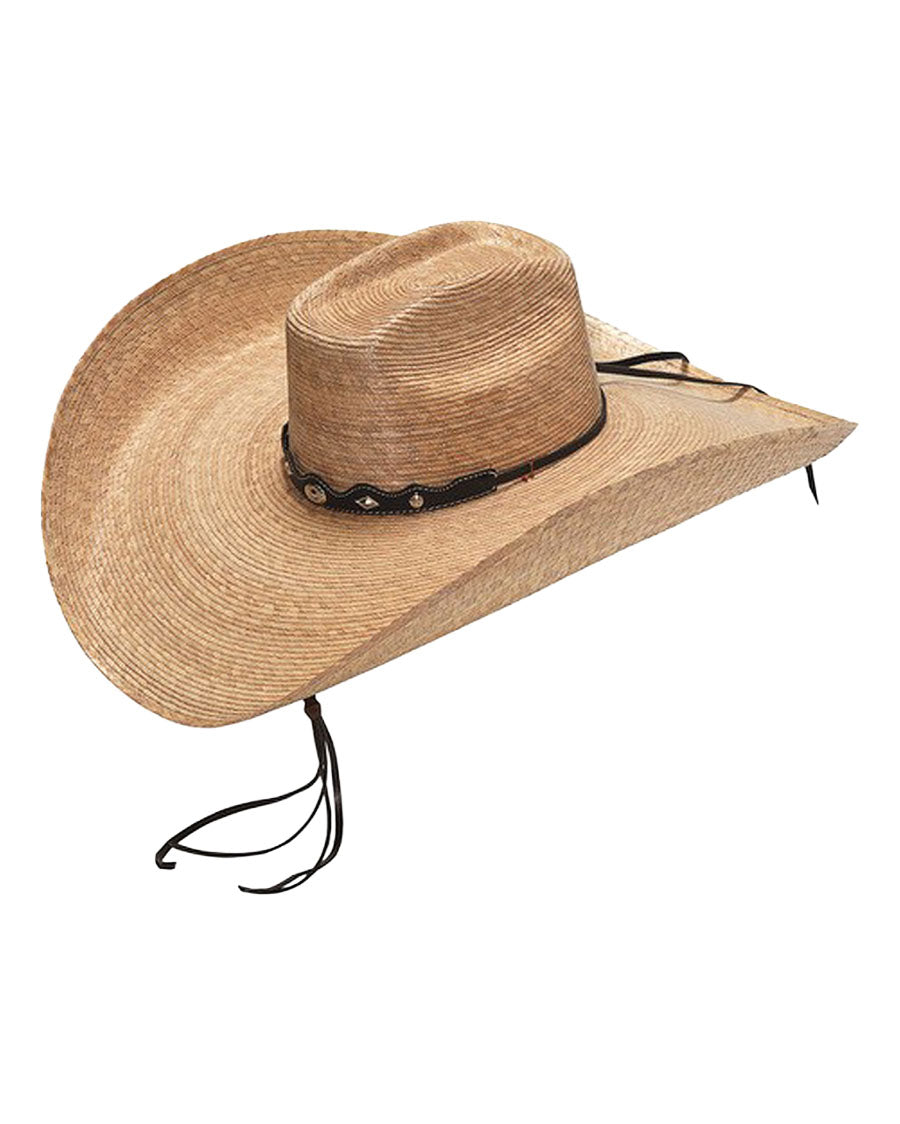 Old West Texas Quemada Campech Straw Cowboy Hata - D05310
