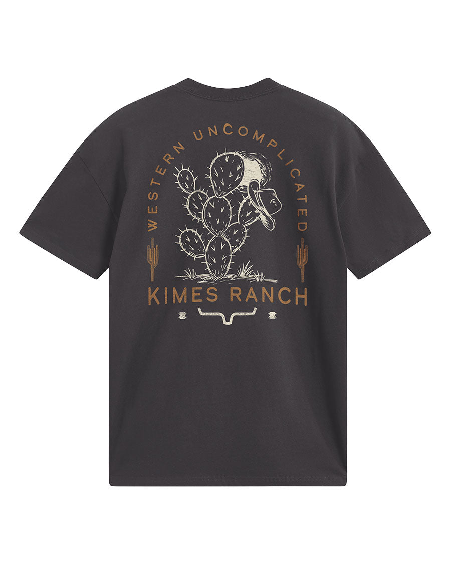 Men's Prickly Paradise Graphic T-Shirt - Msh0000269-Bk002