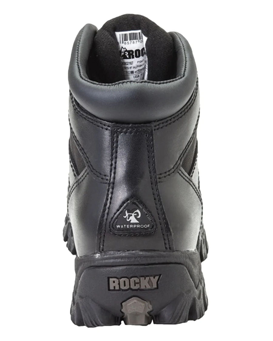 Men's Alpha Force Composite Toe Waterproof Public Service Boots - 6167