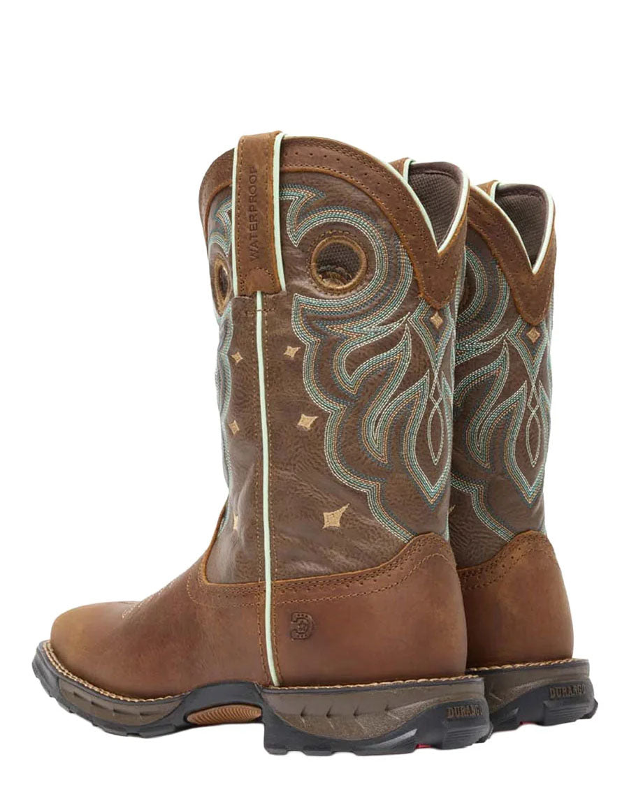 Women's Maverick Steel Toe Waterproof Western Work Boots - DRD0416