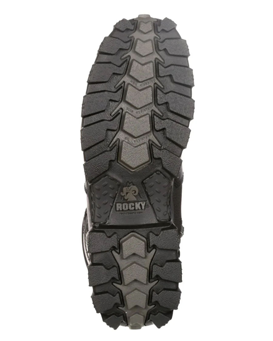 Men's Alpha Force Zipper Waterproof Public Service Boots - 2173