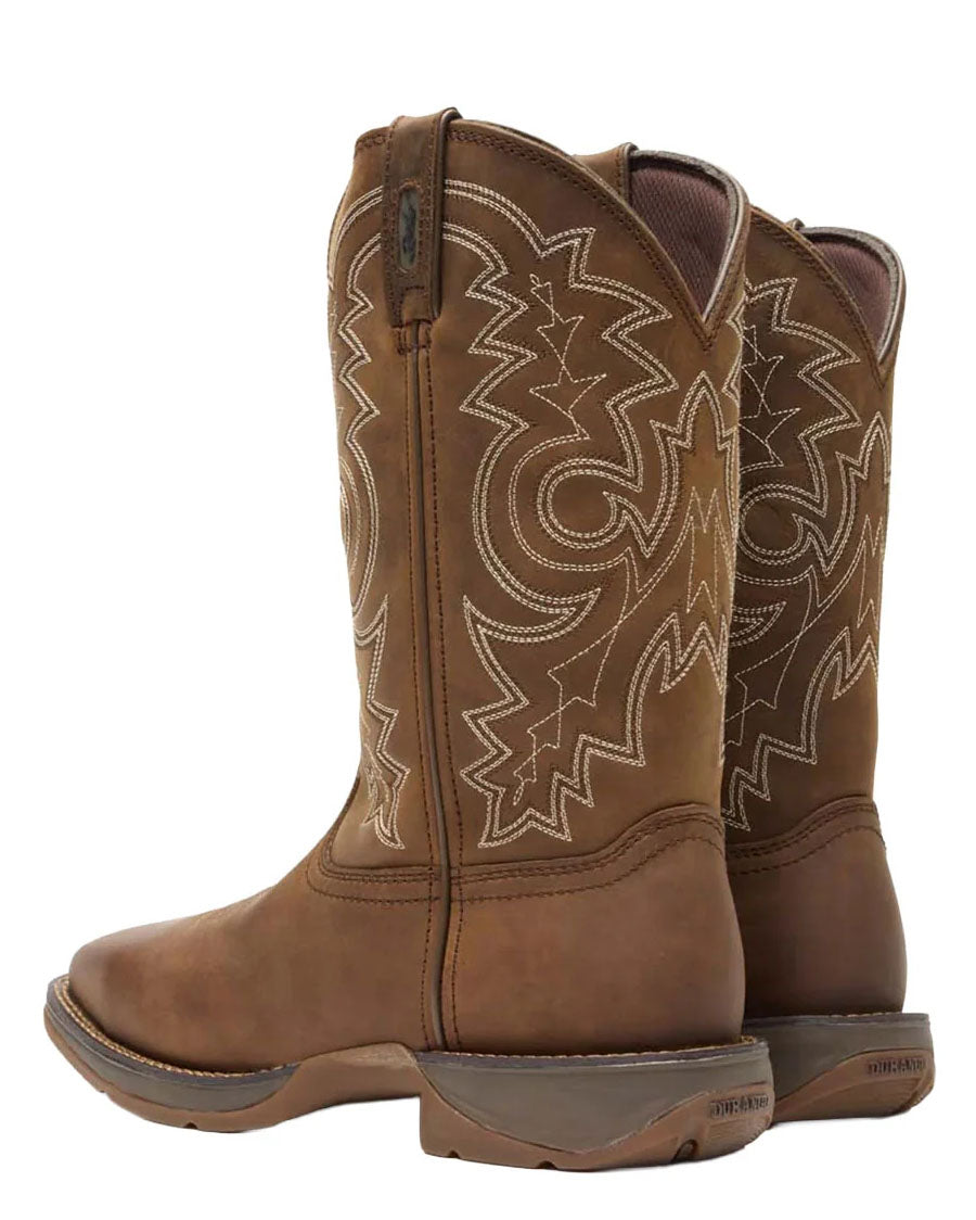 Men's Rebel Steel-Toe Pull On Western Work Boots - DB4343