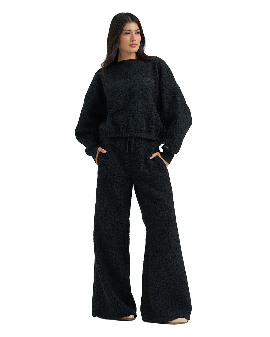 Women's Wrangler X Lainey Sherpa Sweatshirt - 112385579