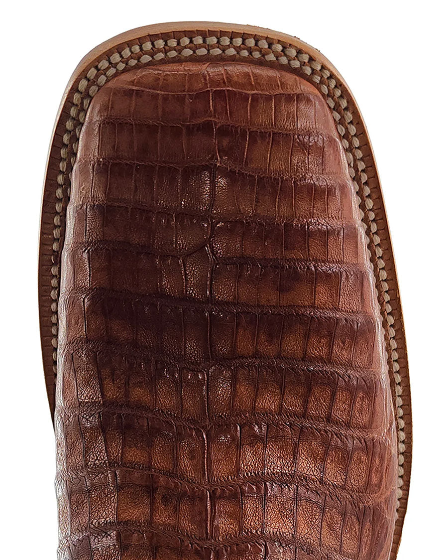 Men's Cognac Goat Western Boots - RW2503-2