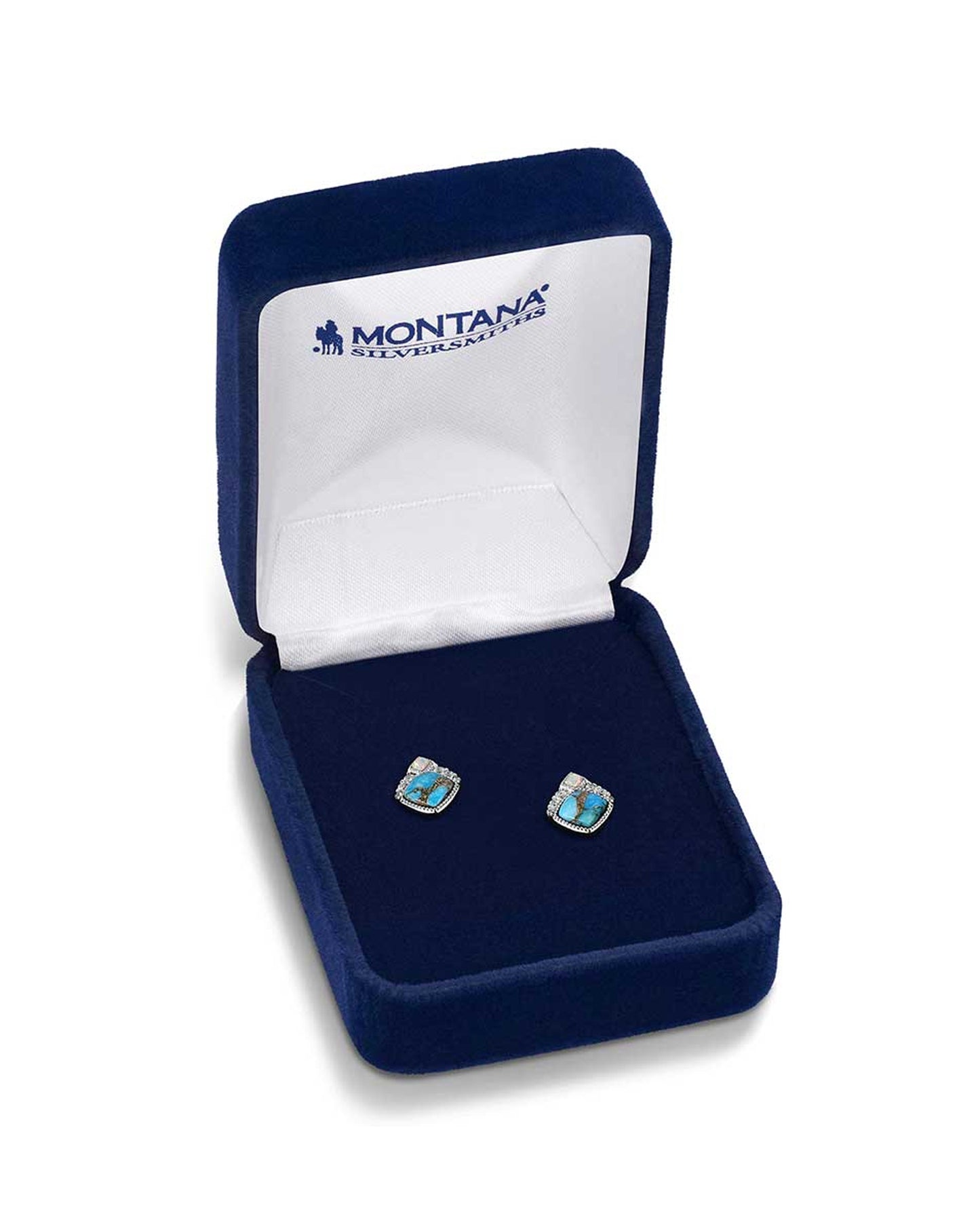 Women's Crowned Glacier Earrings