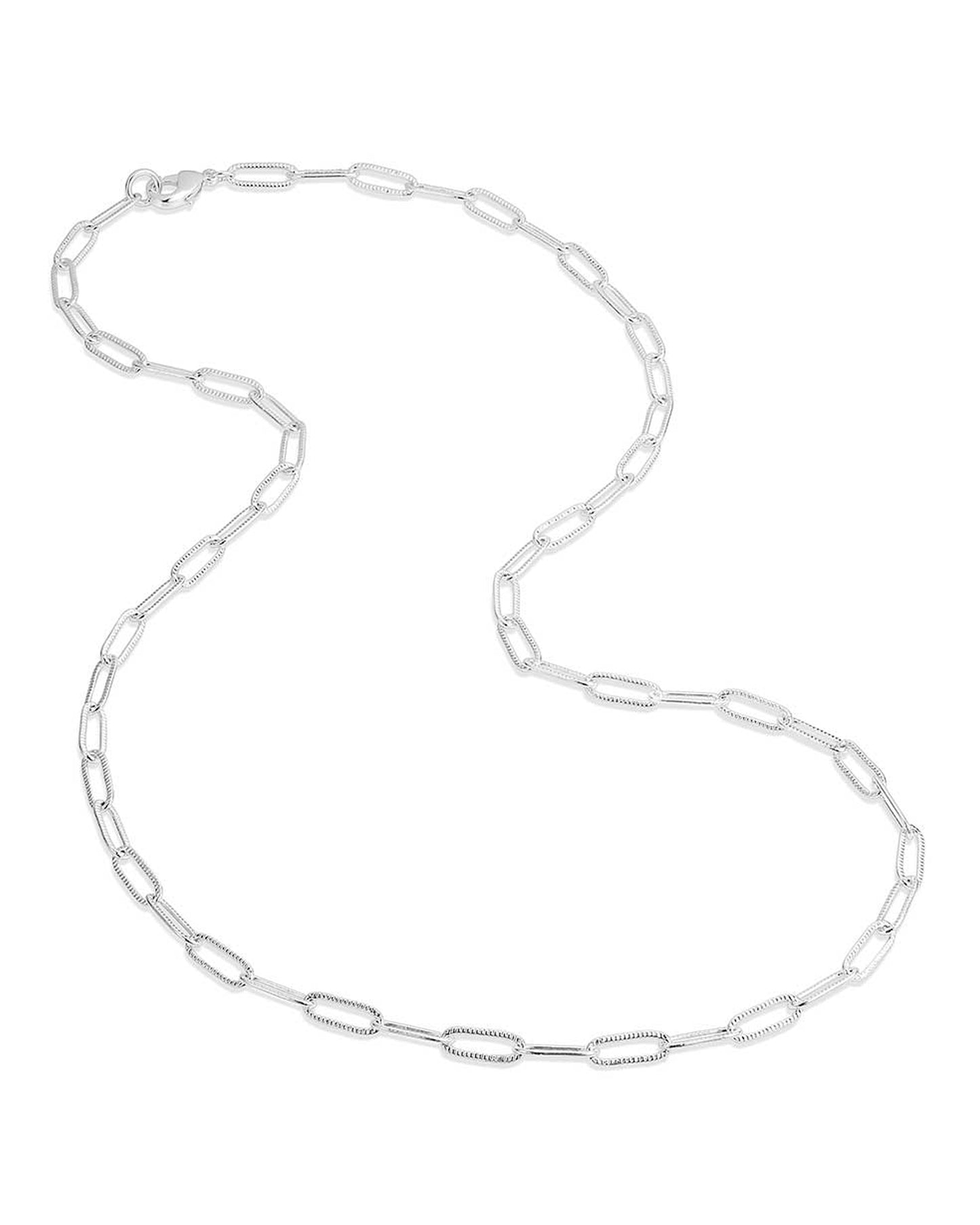 Women's Paperclip Chain Necklace